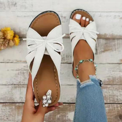 Chic Womens Sandals Sweet Summer Shoes Woman Heels Sandals, Comfortable Summer Slippers & Heeled Footwear