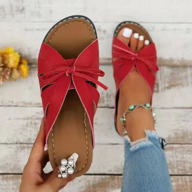 Chic Womens Sandals Sweet Summer Shoes Woman Heels Sandals, Comfortable Summer Slippers & Heeled Footwear