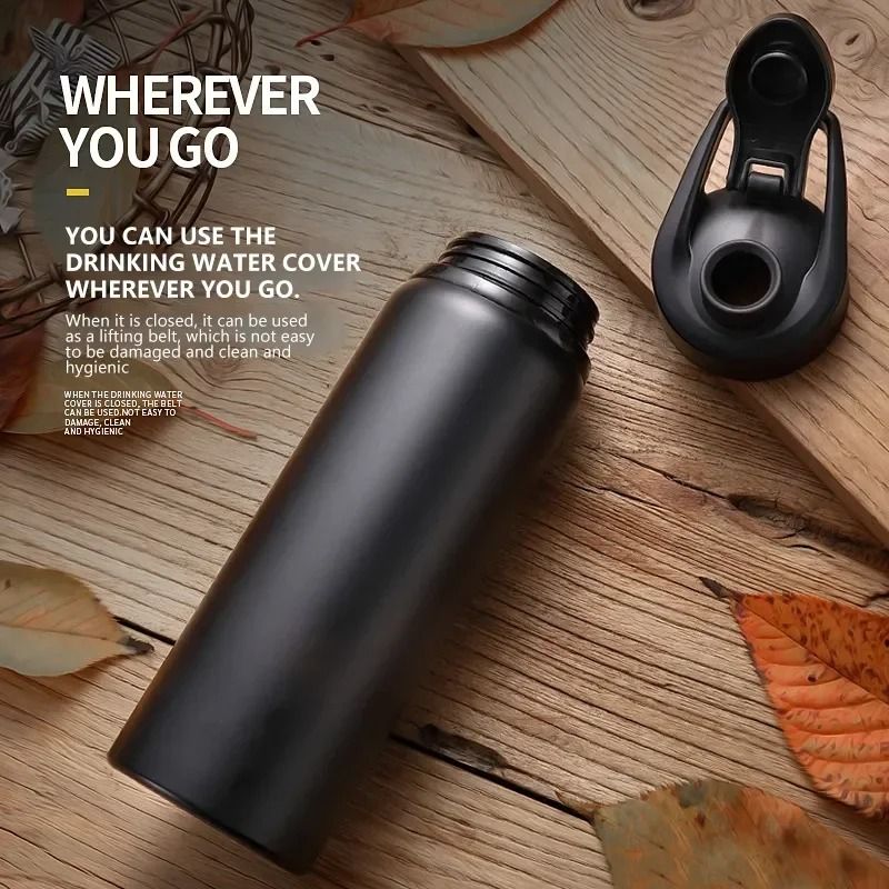 Metal Portable Water Bottle for Sports and Travel