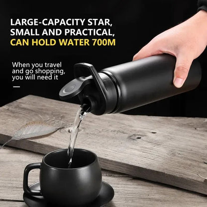 Metal Portable Water Bottle for Sports and Travel