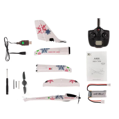 Wltoys XK A800 5CH RC Airplane – High-Performance Remote Control Glider with 3D6G Stabilization & EPO Foam Fixed Wing Ai