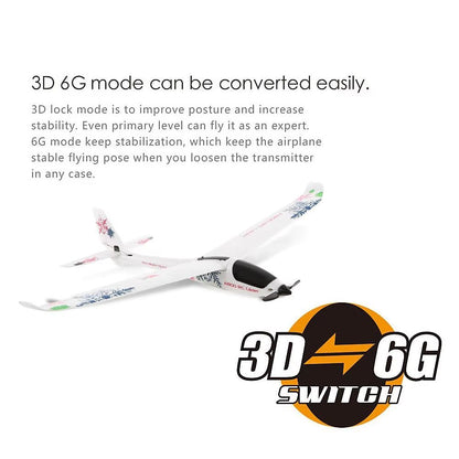 Wltoys XK A800 5CH RC Airplane – High-Performance Remote Control Glider with 3D6G Stabilization & EPO Foam Fixed Wing Ai