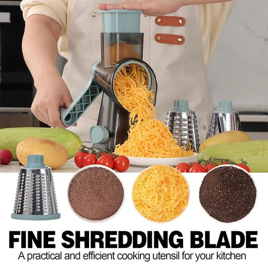 3 in 1 Rotary Cheese and Vegetable Grater