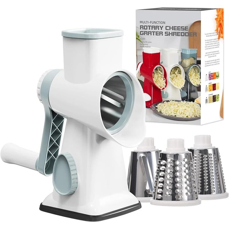 3 in 1 Rotary Cheese and Vegetable Grater