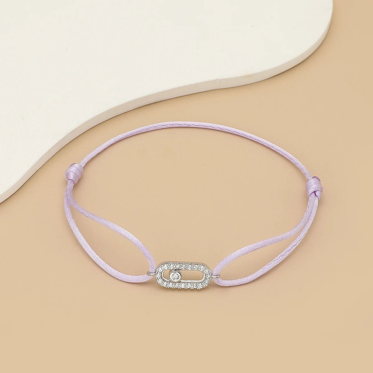 Adjustable Stone Woven Rope Bracelet For Men And Women