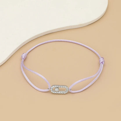 Adjustable Stone Woven Rope Bracelet For Men And Women