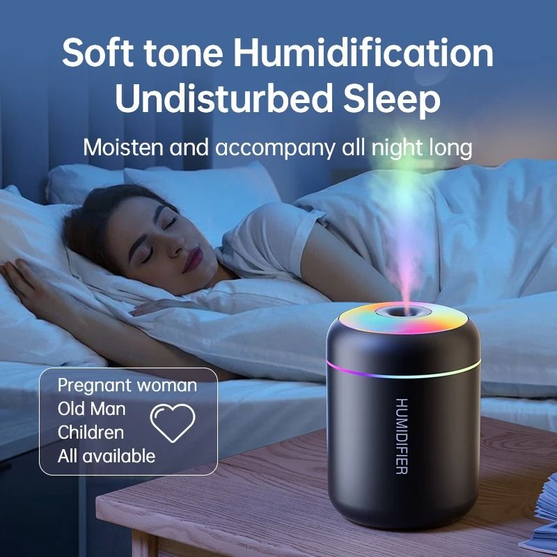 Mini USB Air Humidifier 180ML Aroma Diffuser
