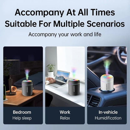 Mini USB Air Humidifier 180ML Aroma Diffuser