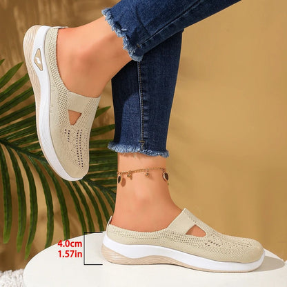 Women Vent Half Slipper Summer House Shoes