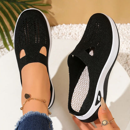 Women Vent Half Slipper Summer House Shoes