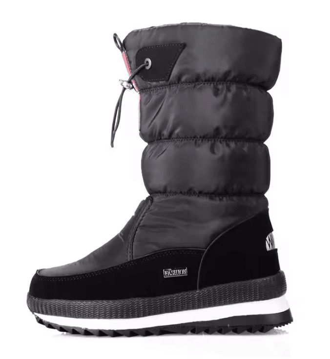 SnowLuxe Warm Plush Waterproof Winter Boots for Women