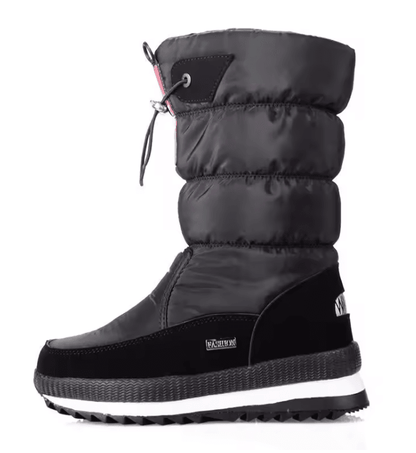 SnowLuxe Warm Plush Waterproof Winter Boots for Women