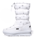 white snow