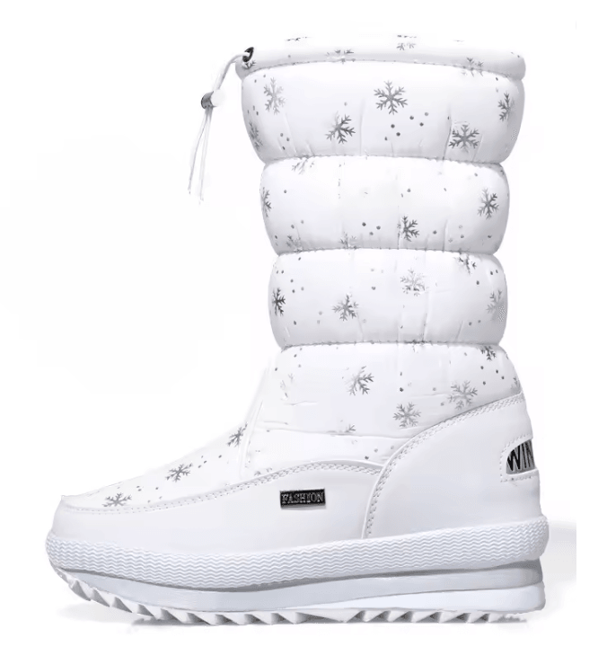 SnowLuxe Warm Plush Waterproof Winter Boots for Women