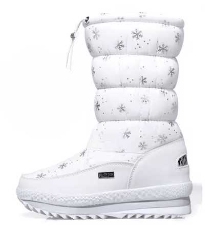 SnowLuxe Warm Plush Waterproof Winter Boots for Women
