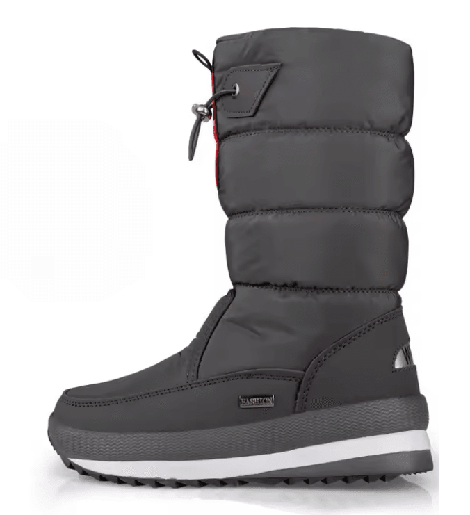 SnowLuxe Warm Plush Waterproof Winter Boots for Women