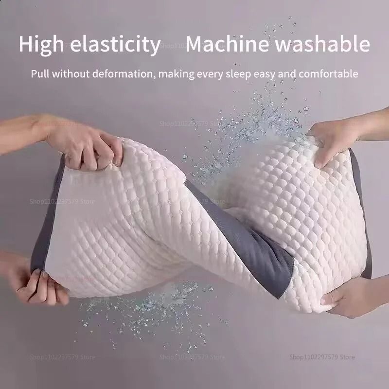 Ergonomic Cervical Orthopedic Neck Pillow for Better Sleep and Massage Support