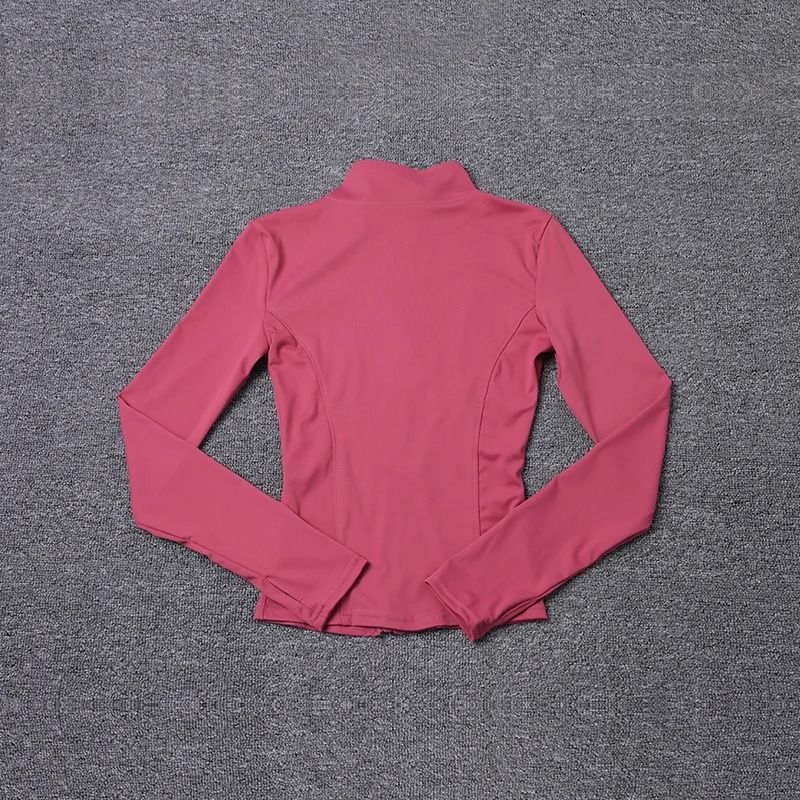 Women Sport Jacket Long Sleeve Workout Coat Gym Training Yoga Top