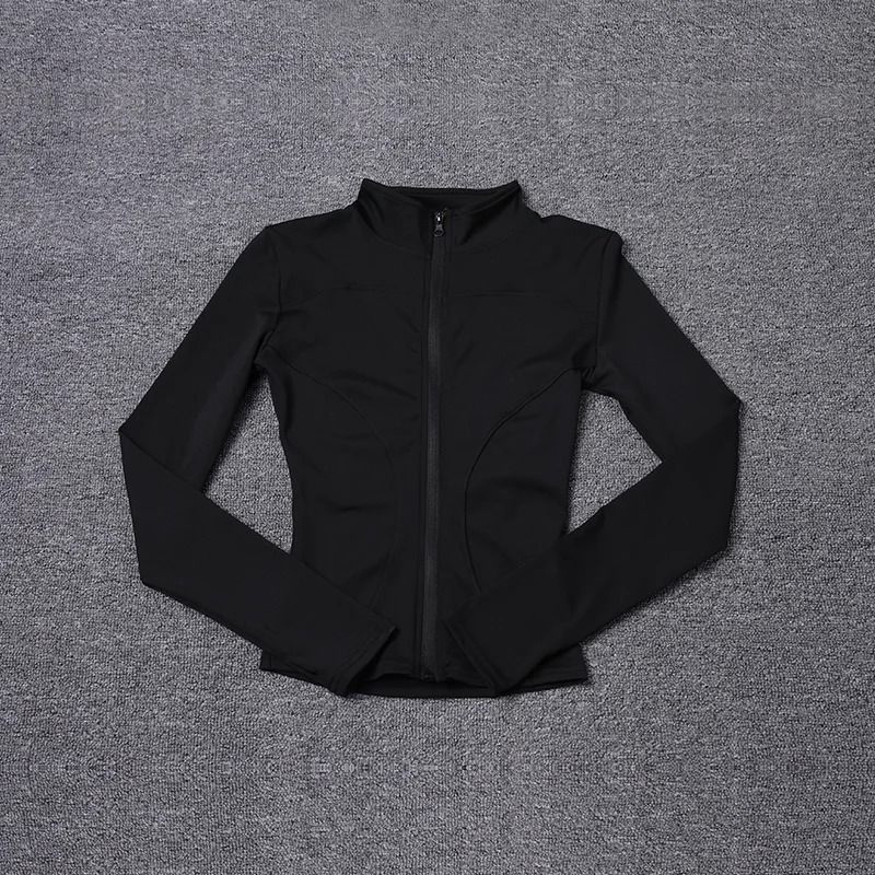 Women Sport Jacket Long Sleeve Workout Coat Gym Training Yoga Top