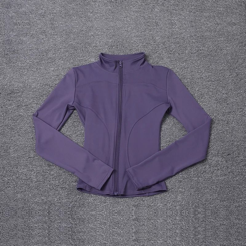 Women Sport Jacket Long Sleeve Workout Coat Gym Training Yoga Top