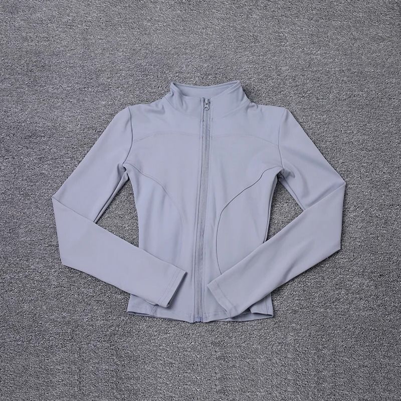Women Sport Jacket Long Sleeve Workout Coat Gym Training Yoga Top