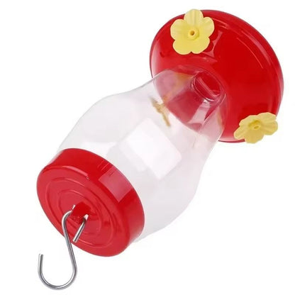 480ML Plastic Bird Water Feeder Bottle Clear Hanging Hummingbird Feeder for Garden