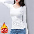 o-neck / white