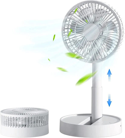 Portable USB Foldable Fan With Timing And Four Speeds