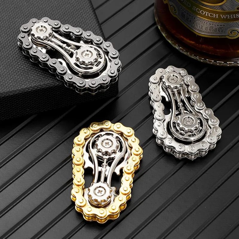 Metal Flywheel Fidget Spinner For Stress And Focus