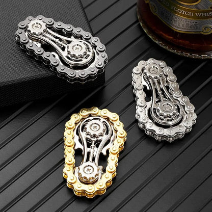 Metal Flywheel Fidget Spinner For Stress And Focus