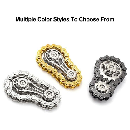 Metal Flywheel Fidget Spinner For Stress And Focus