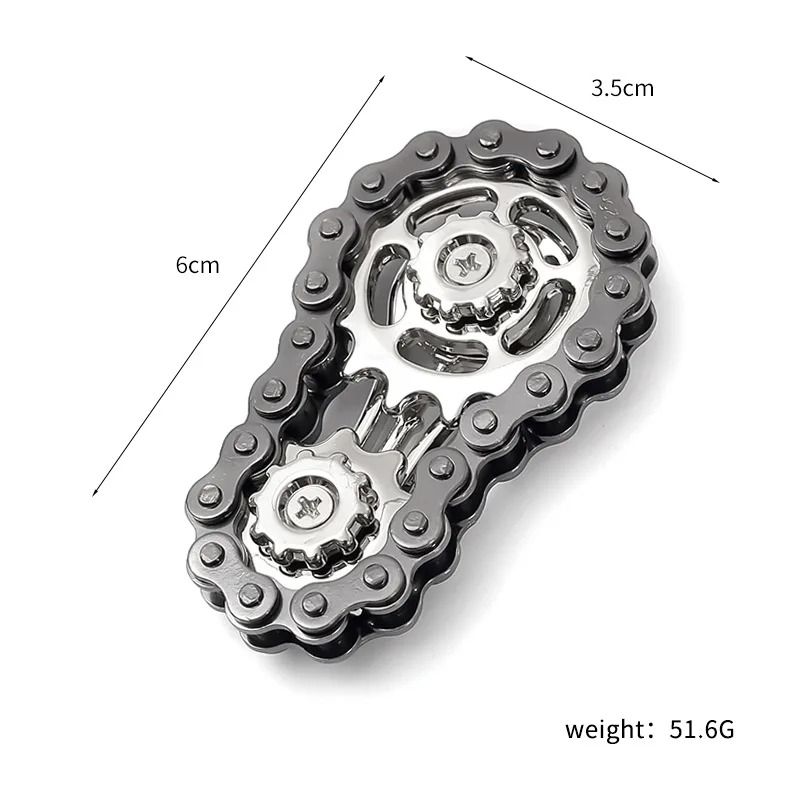 Metal Flywheel Fidget Spinner For Stress And Focus