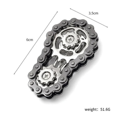 Metal Flywheel Fidget Spinner For Stress And Focus
