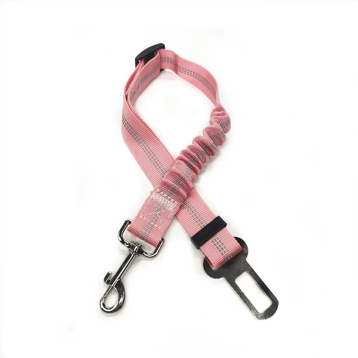 Adjustable Reflective Dog Seat Belt Harness For Car Travel