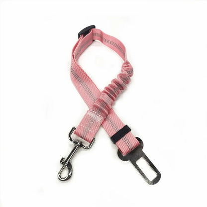 Adjustable Reflective Dog Seat Belt Harness For Car Travel