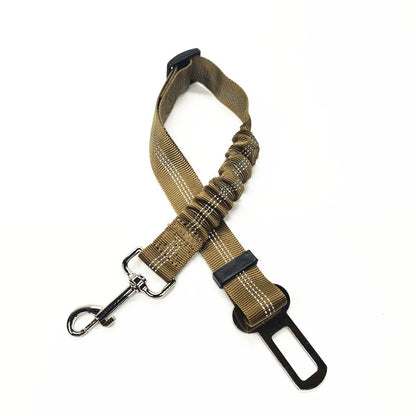 Adjustable Reflective Dog Seat Belt Harness For Car Travel