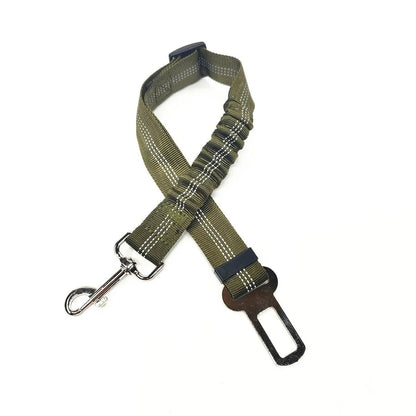Adjustable Reflective Dog Seat Belt Harness For Car Travel