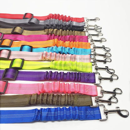 Adjustable Reflective Dog Seat Belt Harness For Car Travel