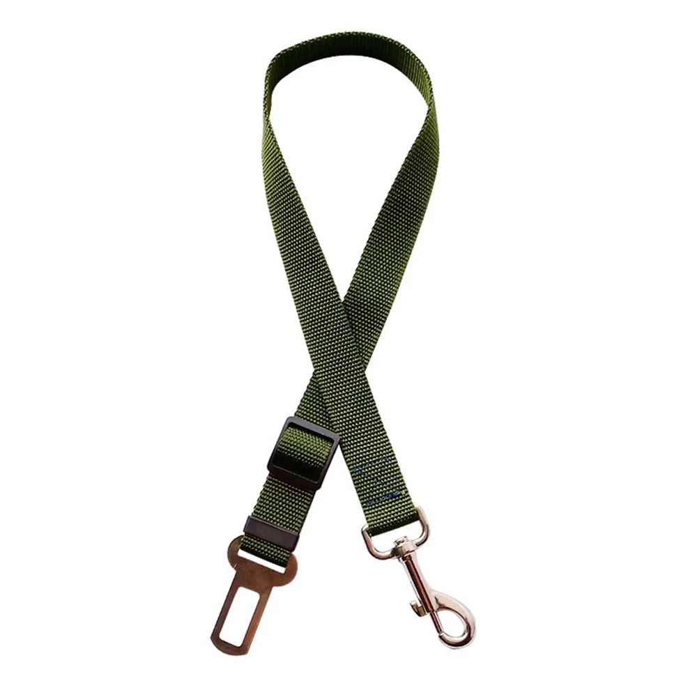 Adjustable Reflective Dog Seat Belt Harness For Car Travel