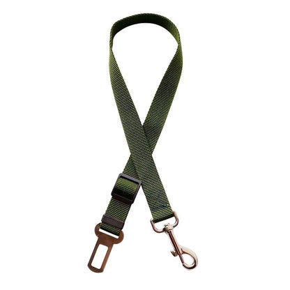 Adjustable Reflective Dog Seat Belt Harness For Car Travel