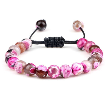 Adjustable Tiger Eye Stone Bracelet For Men And Women