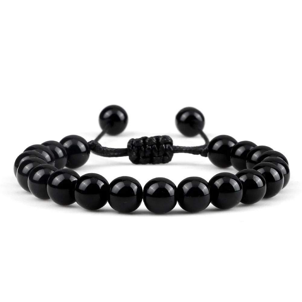 Adjustable Tiger Eye Stone Bracelet For Men And Women