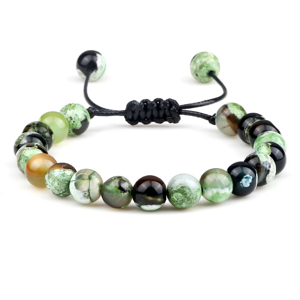 Adjustable Tiger Eye Stone Bracelet For Men And Women