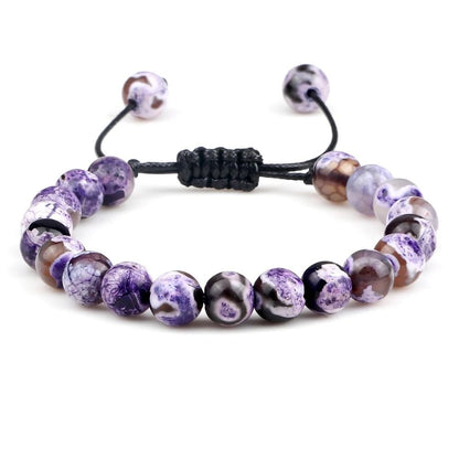 Adjustable Tiger Eye Stone Bracelet For Men And Women