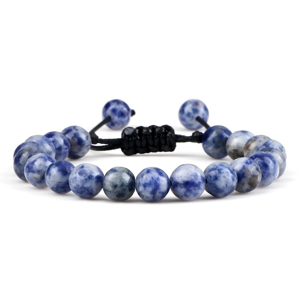 Adjustable Tiger Eye Stone Bracelet For Men And Women