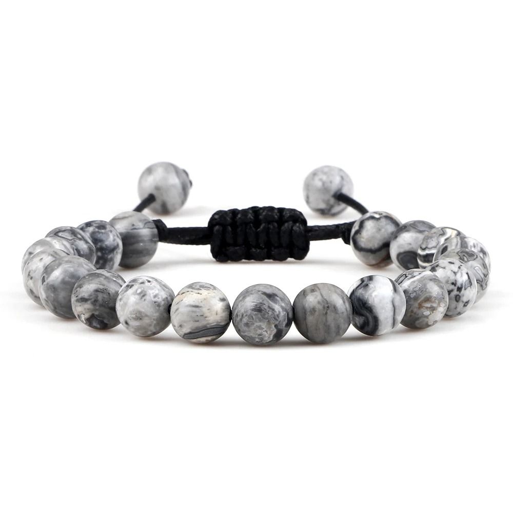 Adjustable Tiger Eye Stone Bracelet For Men And Women