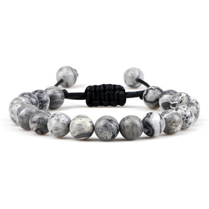 Adjustable Tiger Eye Stone Bracelet For Men And Women