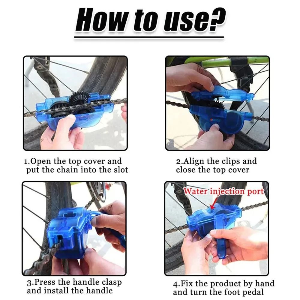 Bicycle Chain Cleaning Tool Set