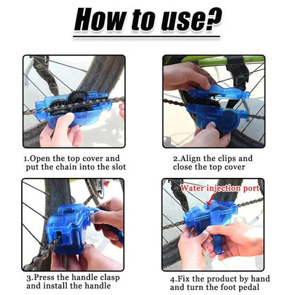 Bicycle Chain Cleaning Tool Set