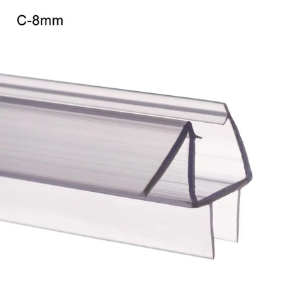 Shower Screen Door Seal Strip Water Baffle For Glass Doors
